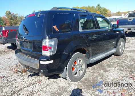 2008 Mercury Mariner Premier from USA, damaged, VIN 4M2CU87118KJ31365